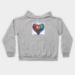 Inside heart Kids Hoodie